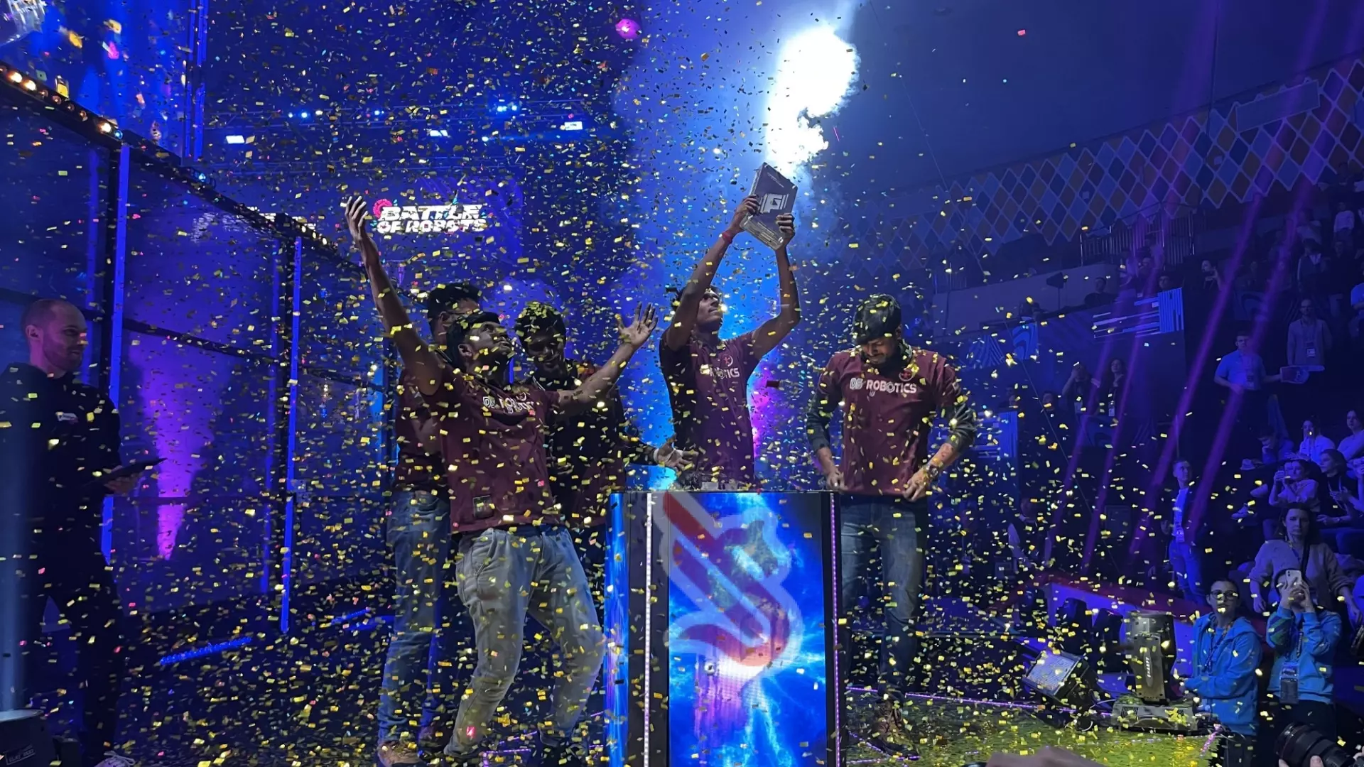 Команда из Индии выиграла «Битву роботов» на «Играх Будущего»
