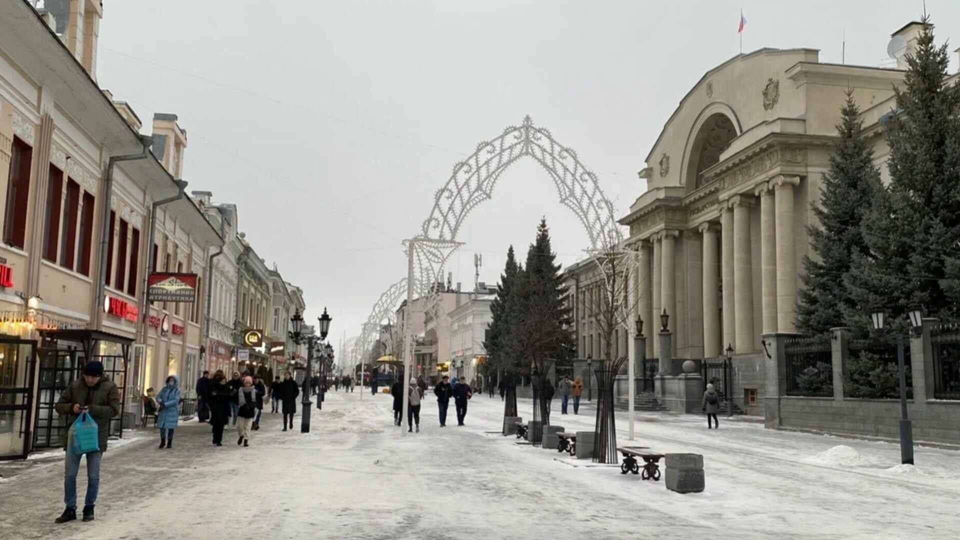 На Баумана в Казани отремонтируют культурные объекты
