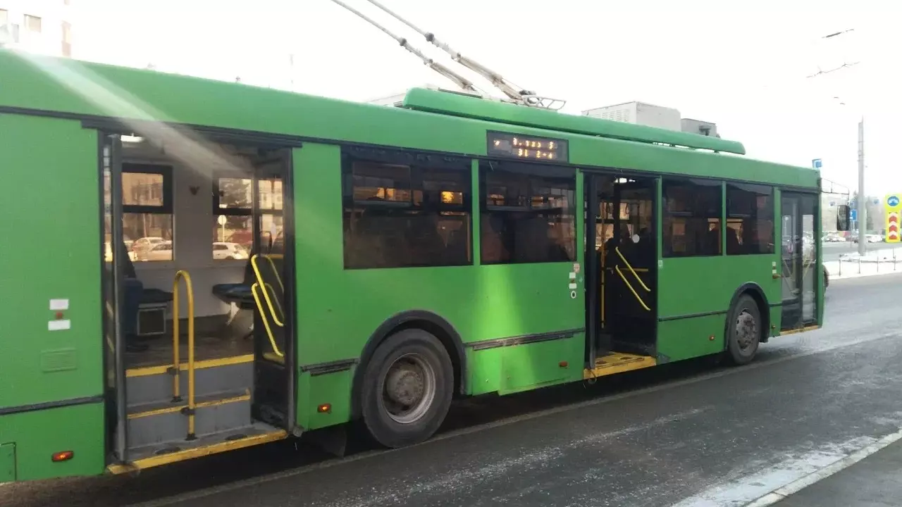 Из-за поврежденных сетей в Казани троллейбусы сменили маршруты