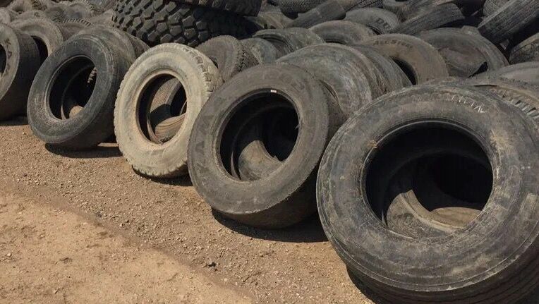 Казанцы могут сдать на переработку шины