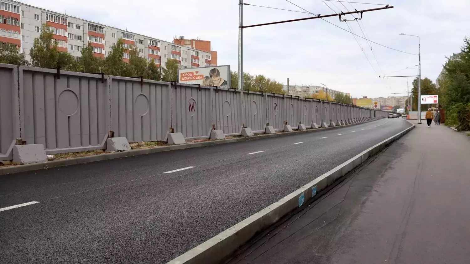 На Фучика перекроют улицу из-за выноса тепловода при строительстве метро