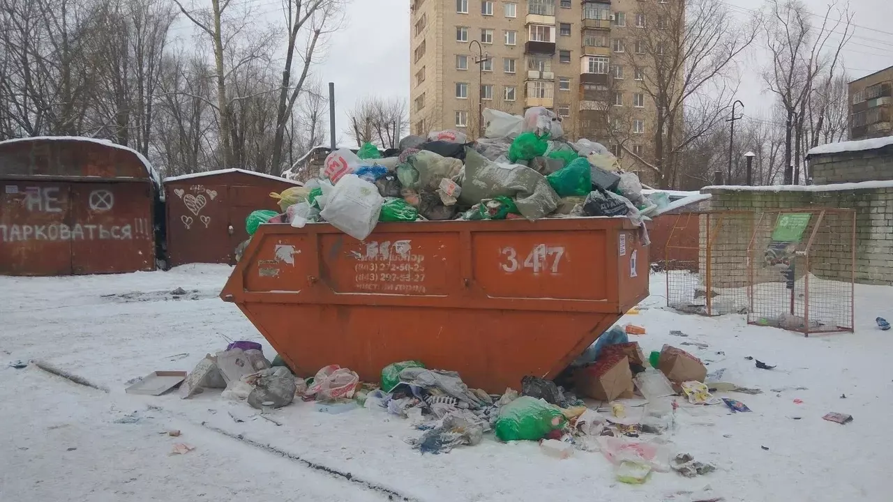 С татарстанцев требуют плату за вывоз мусора, которого не было