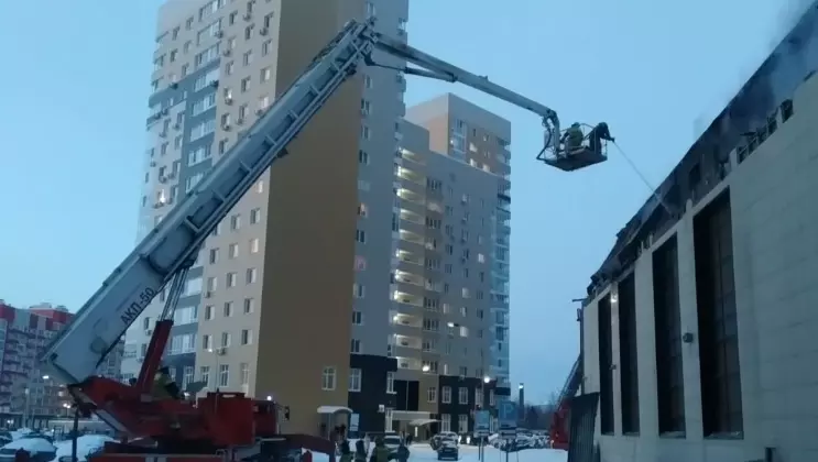 Что происходит на месте пожара в здании казанской «Астории»