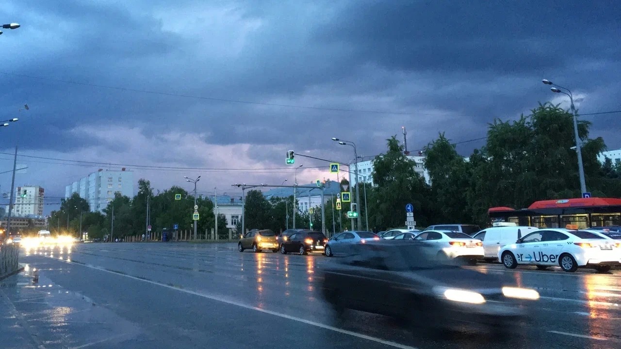 В Татарстане объявили штормовое предупреждение из-за ливня и ветра