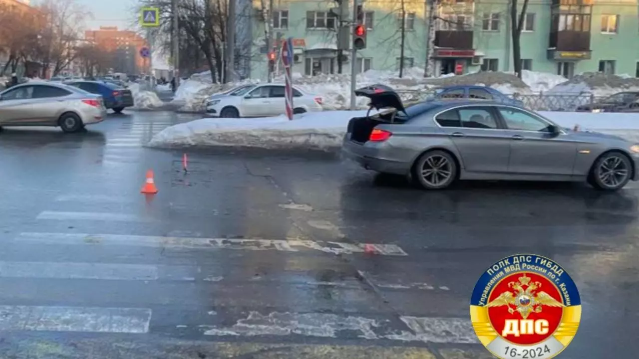 За сутки на дорогах Казани пострадали 122 машины