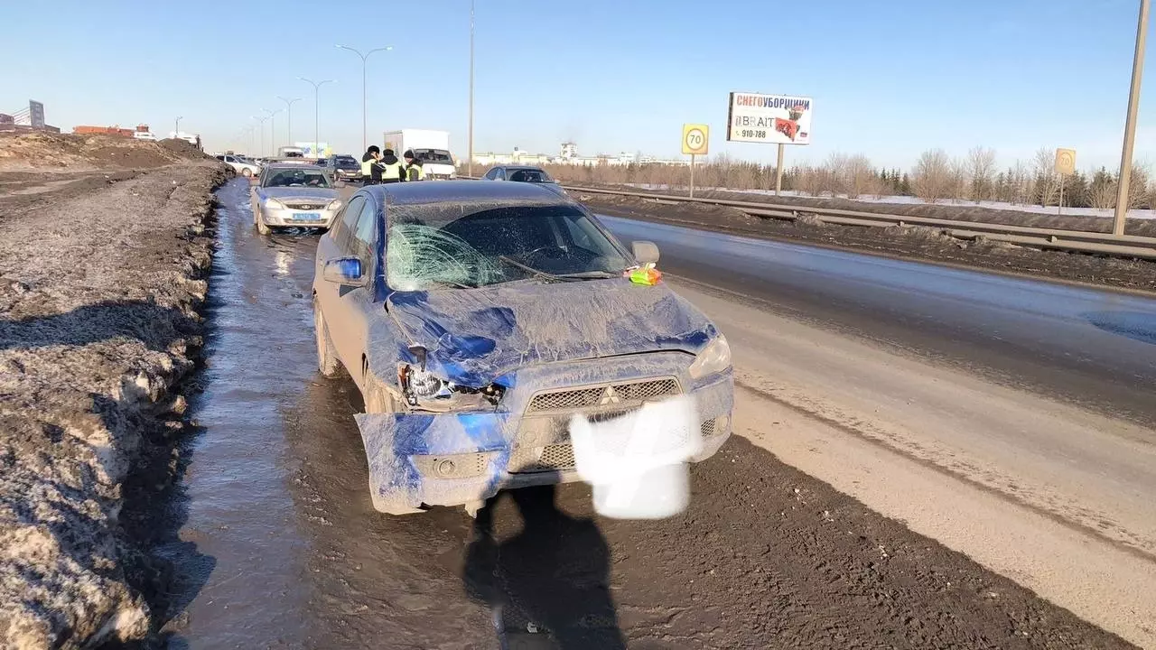 В Татарстане автомобилист сбил женщину, переходящую в неположенном месте