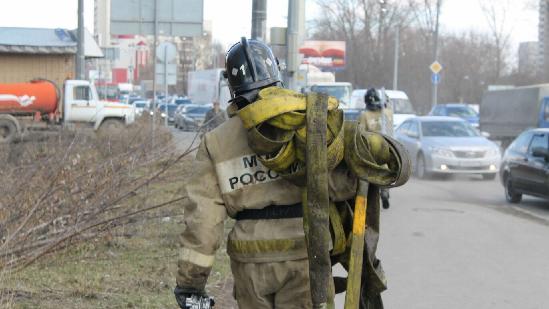 В Татарстане на пожаре в бане погиб мужчина