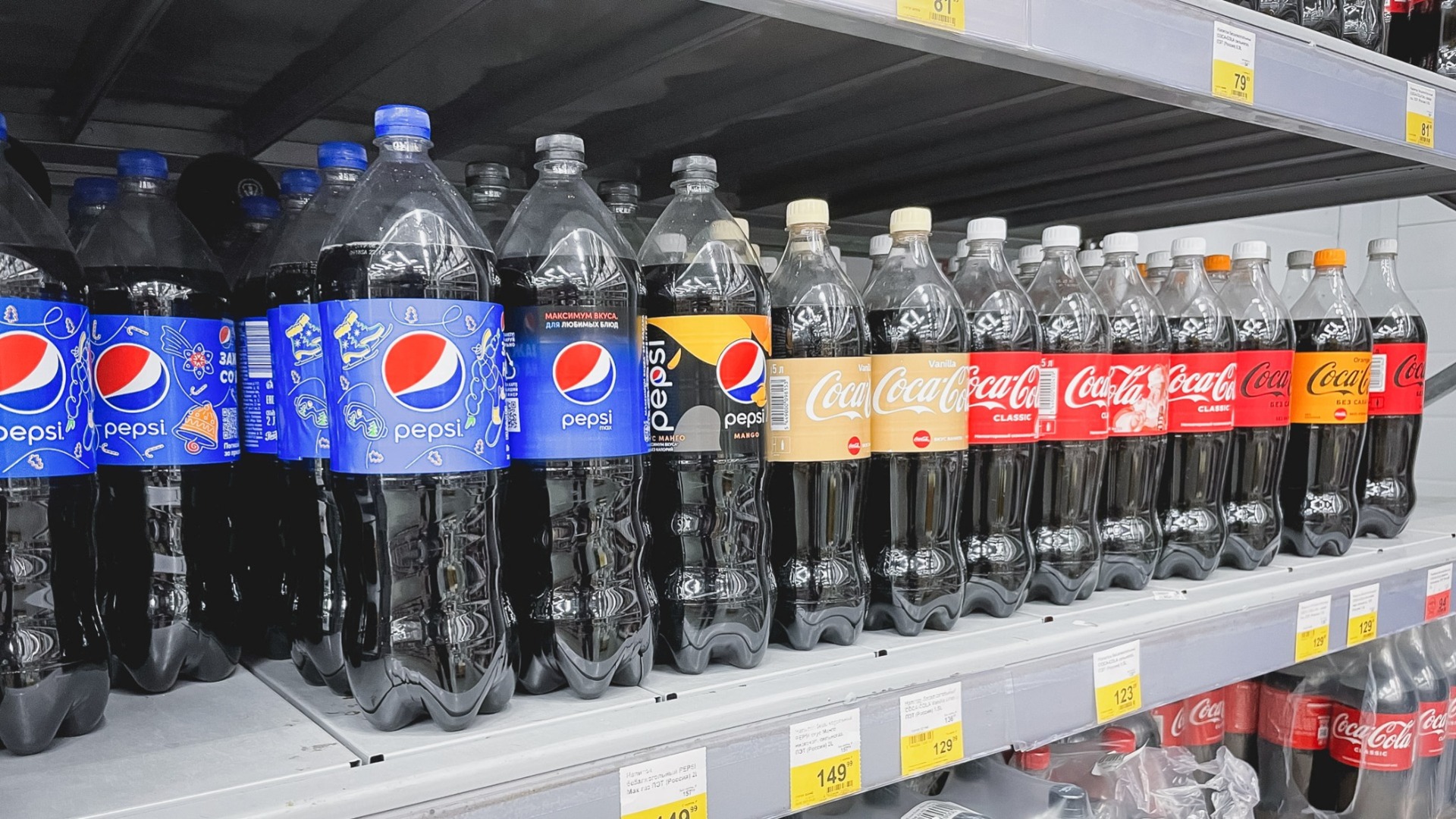 Казанские магазины продают Coca-Cola из Казахстана и Узбекистана