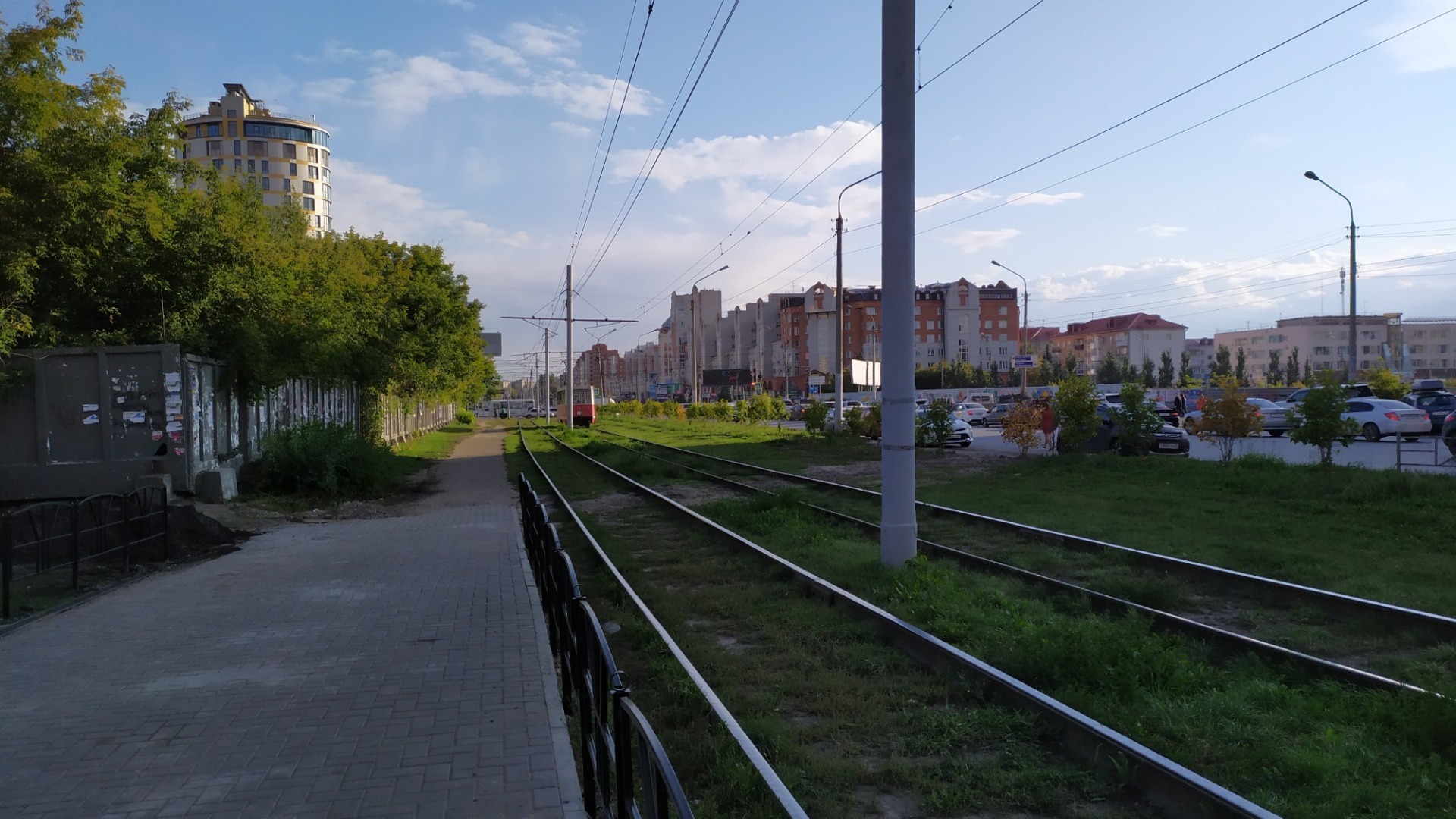 В Казани трамвай сошел с рельсов