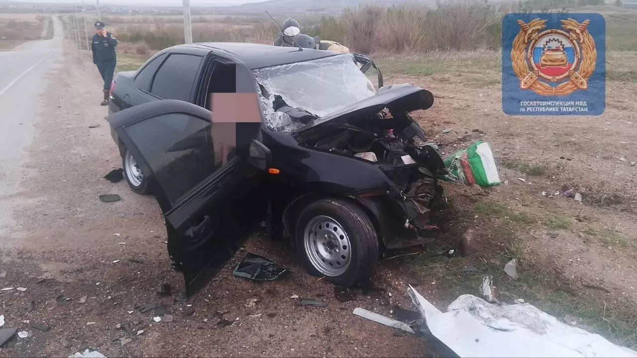 На трассе в Татарстане погибли три человека