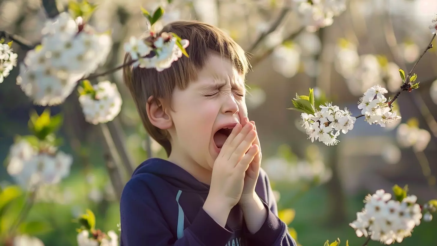 Аллергия на цветение деревьев может появиться не только у детей, но и во взрослом возрасте.