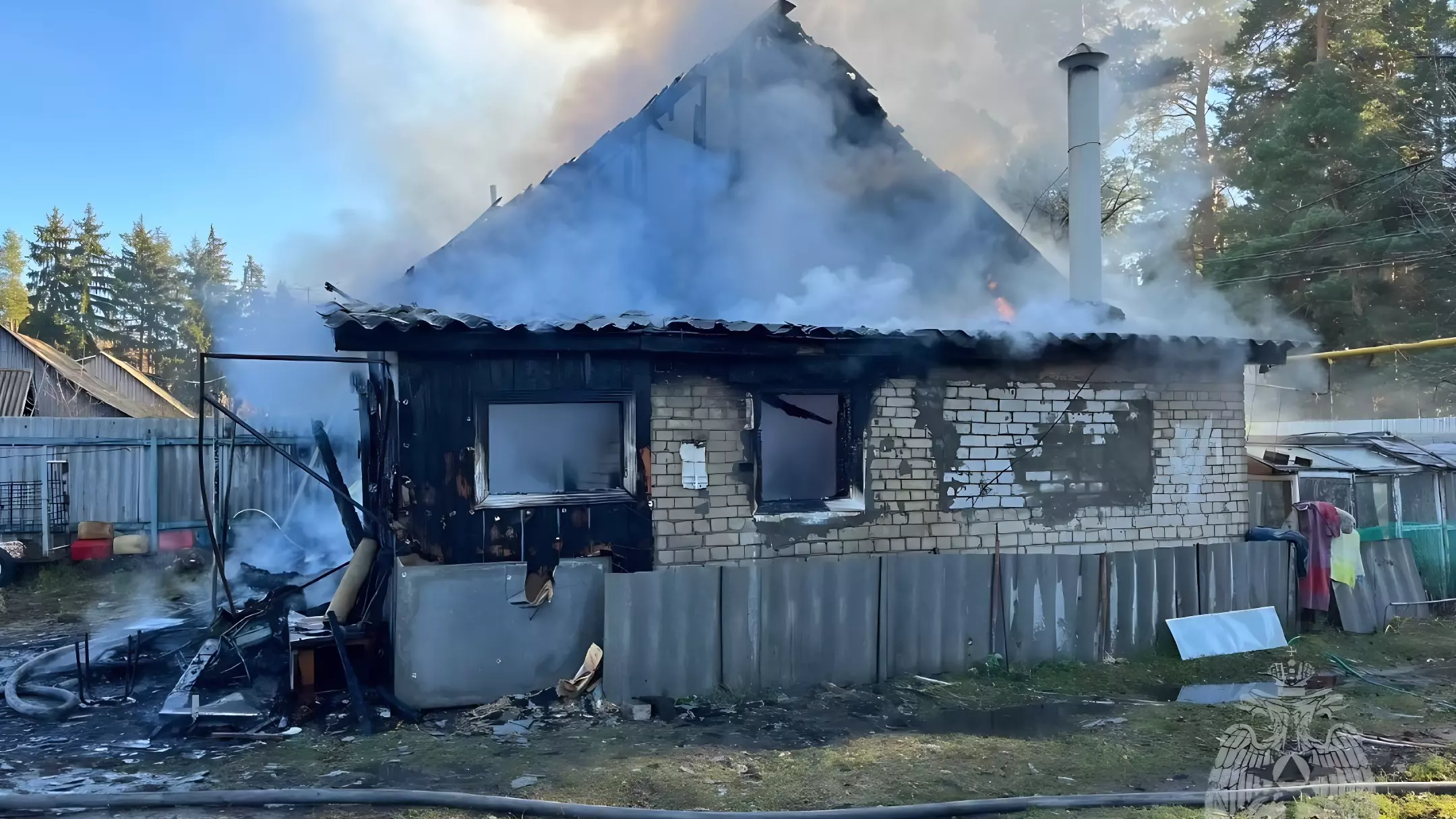 В Мордовии 4 ребенка погибли во время пожара
