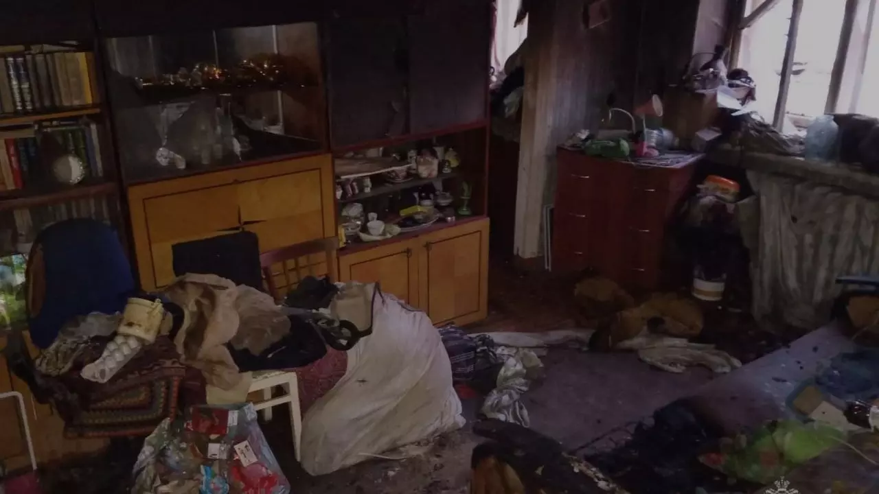 Казанец погиб на пожаре в своей квартире
