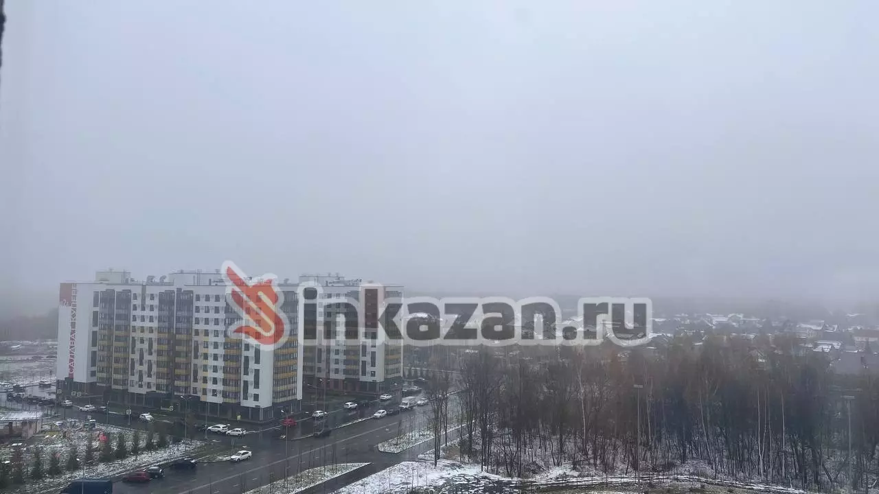 Татарстан накрыл густой туман