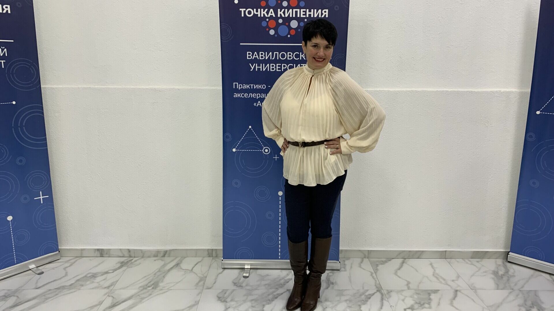 Анна Кровякова стала участником открытия Точки кипения в Саратове
