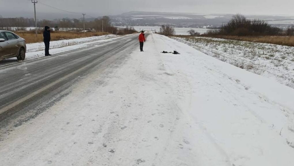 Татарстанец насмерть сбил пешехода на трассе и сбежал