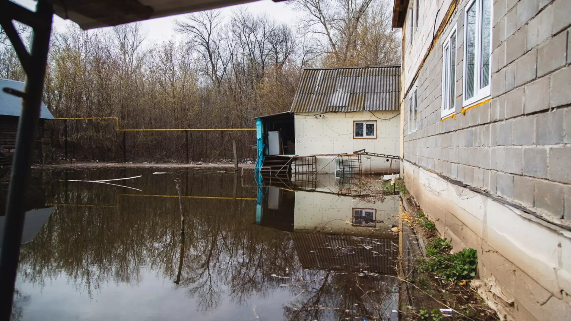 Татарстанское село затопило талыми водами