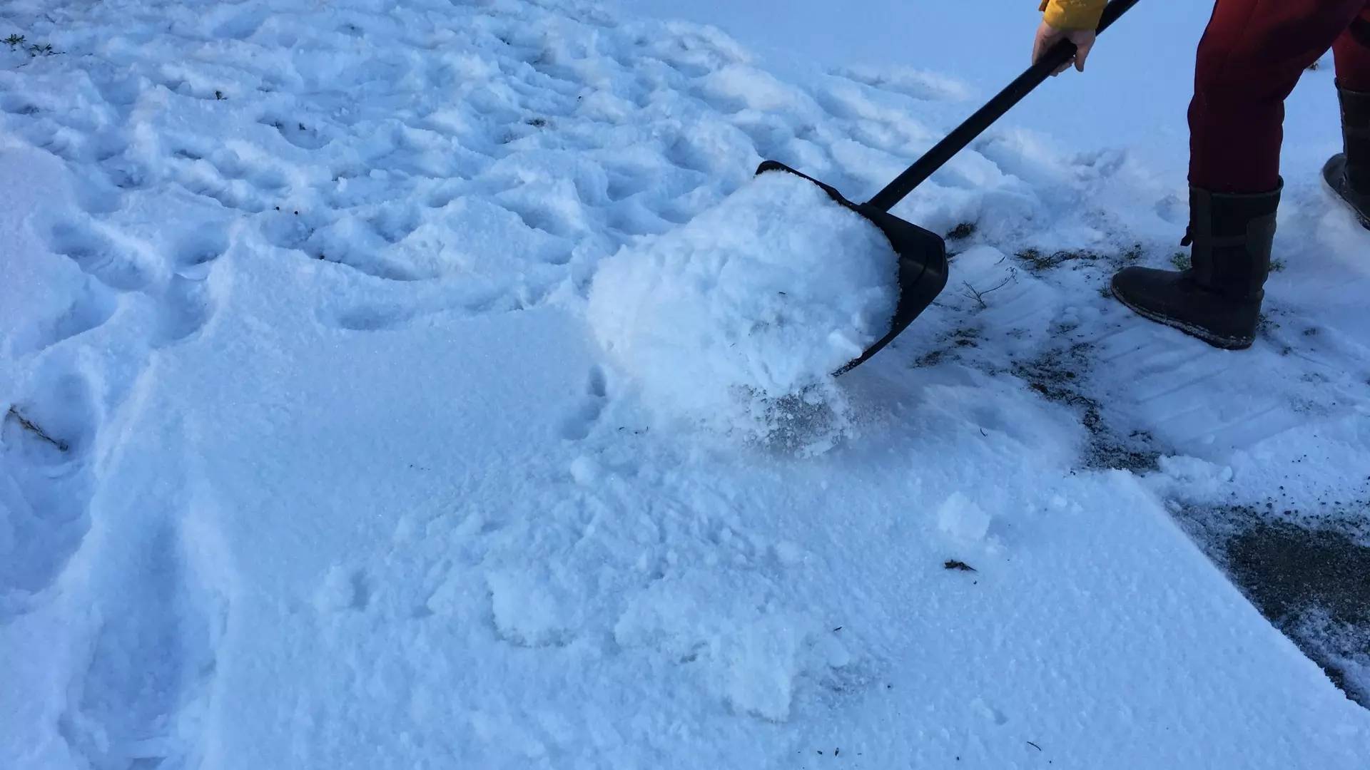 Челнинцы возмутились из-за уборки снега 5-классниками