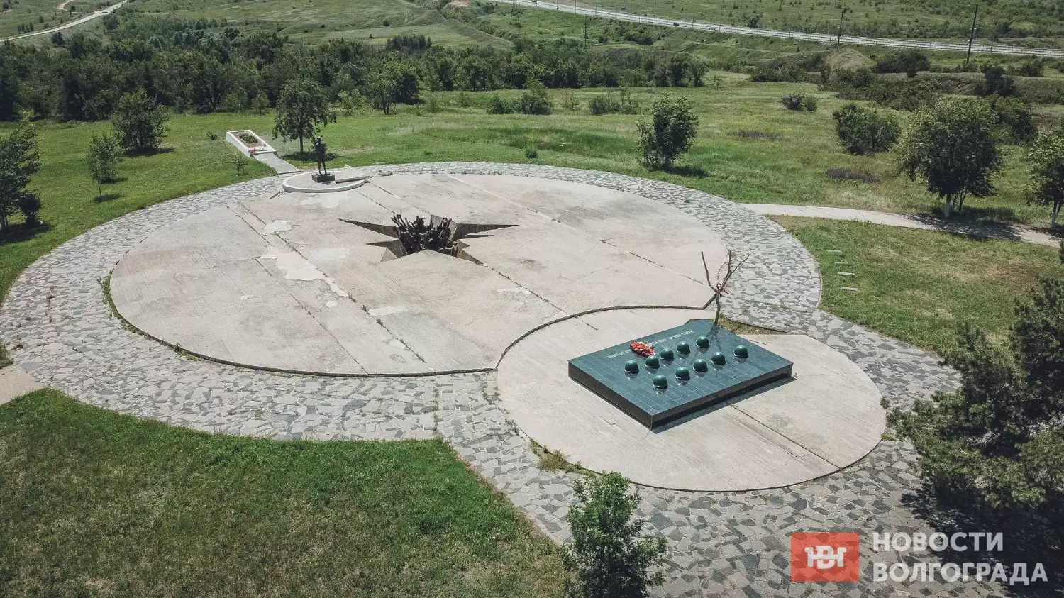 Мемориальный комплекс «Солдатское поле» в Городищенском районе Волгоградской области