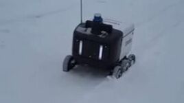 В Иннополисе роботы страдают из-за снега
