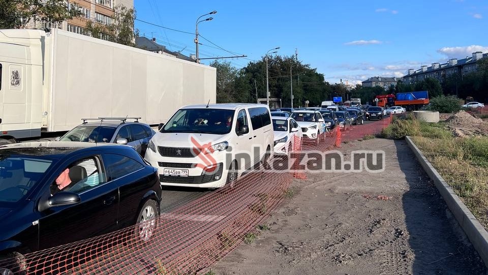 Казанцы пожаловались на пробки на Горьковском шоссе