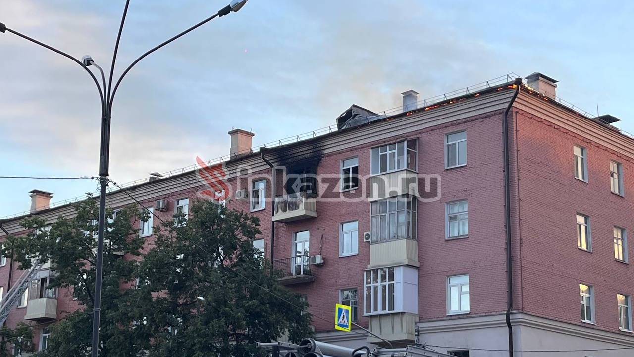 Площадь пожара в доме на Чехова превысила 1 тысячу кв. м