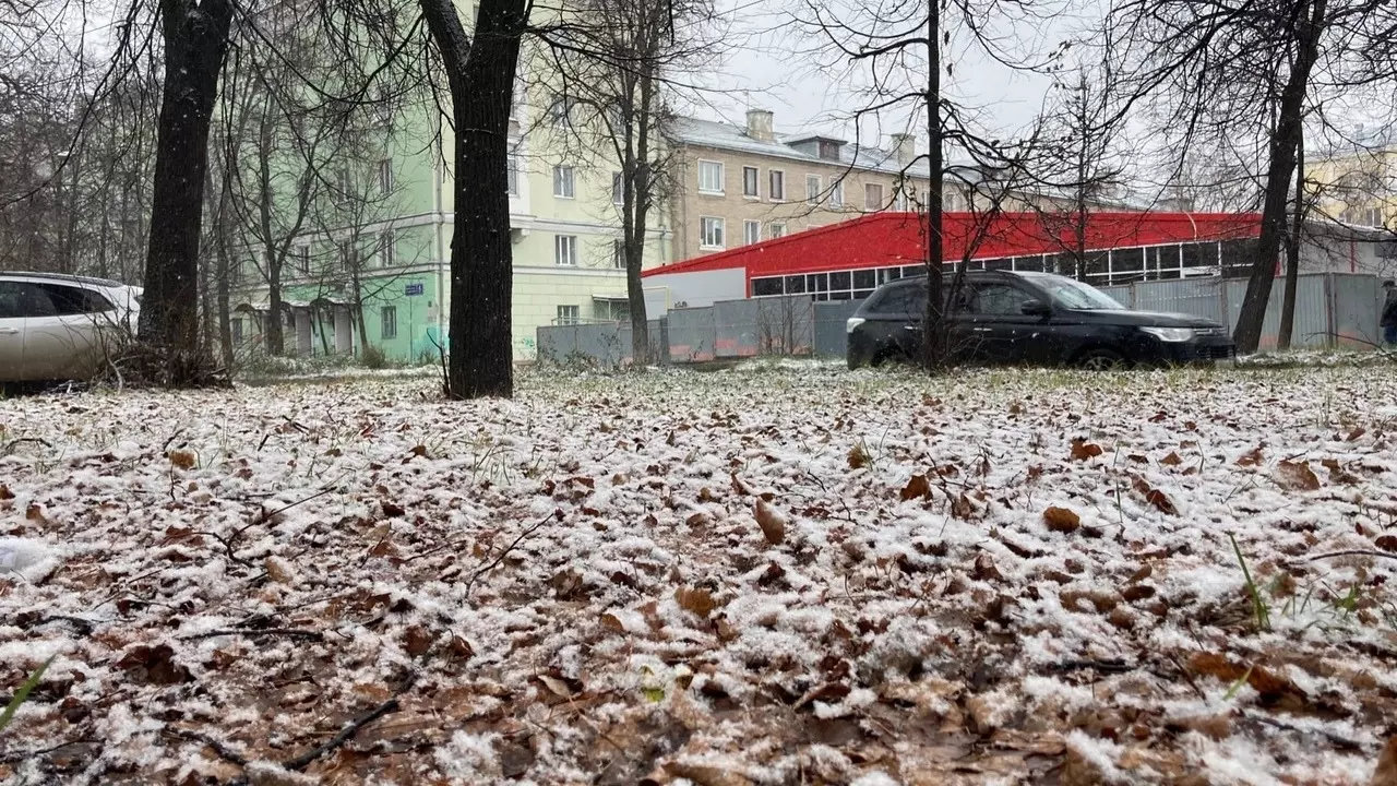 В Казани не растает снег