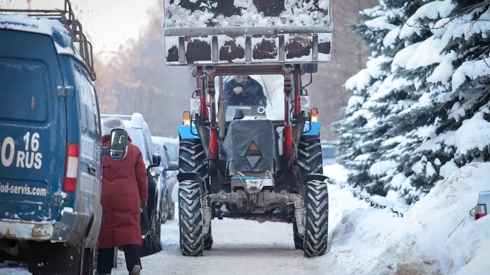 Казань потратит на уборку дорог от снега 1,1 млрд рублей