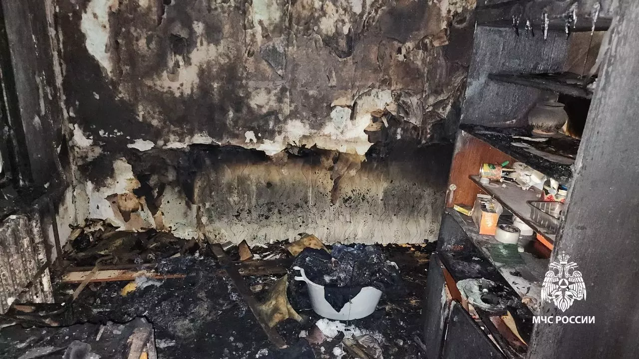 Тело казанца нашли на диване в сгоревшей квартире