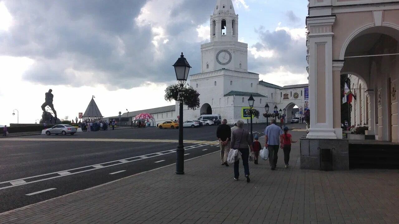 Вход в Казанский Кремль через Спасскую башню закрыли