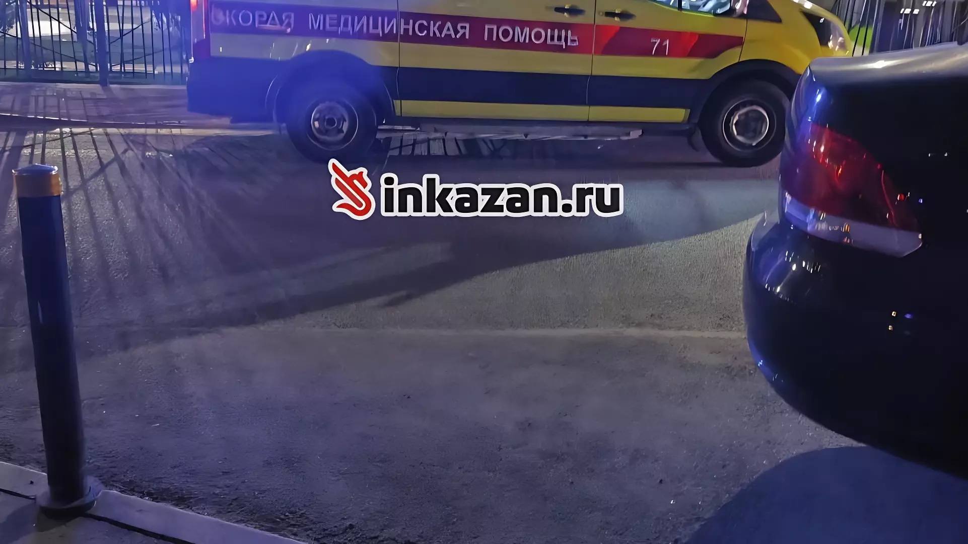 Иномарка сбила девочку на самокате в Казани