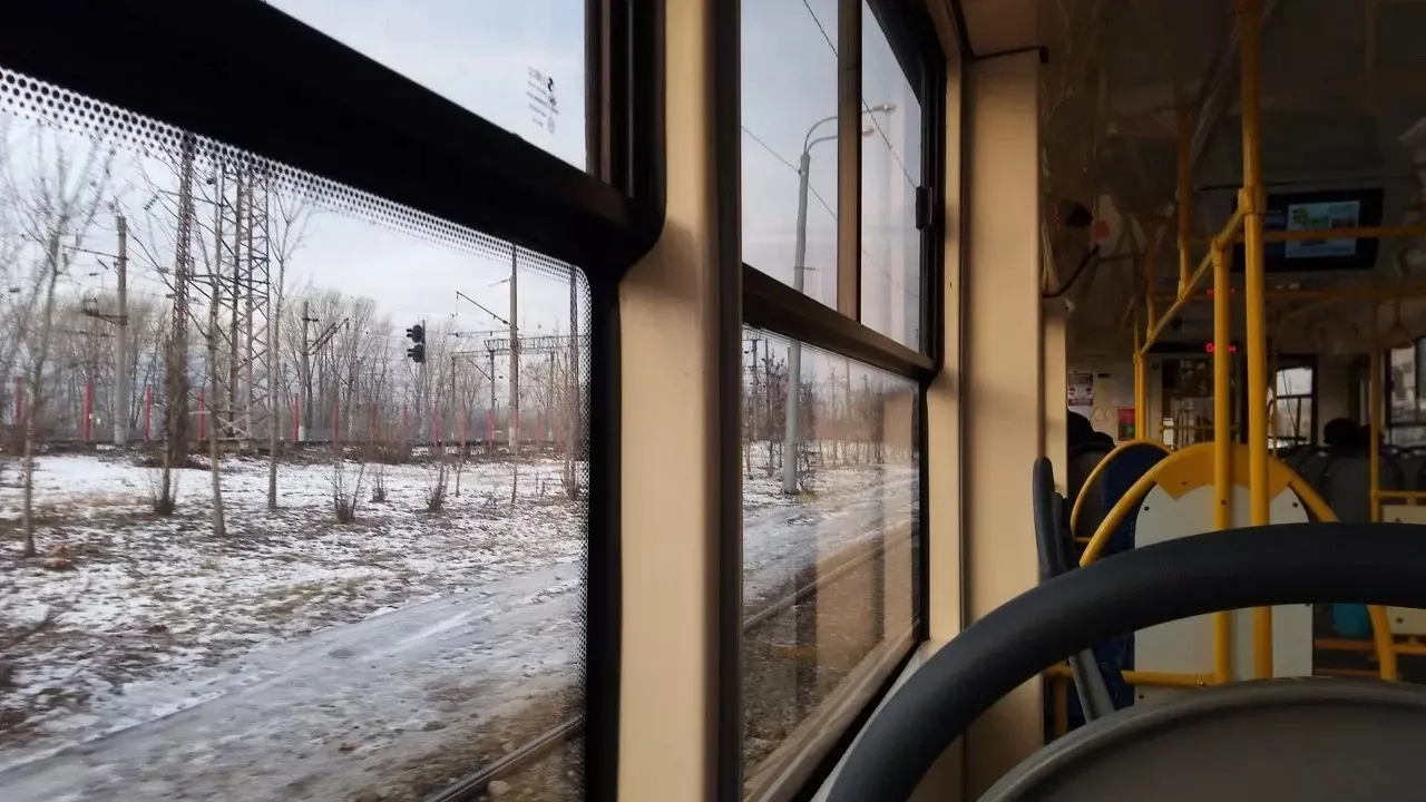 Массовое ДТП изменило движение трамваев в Казани