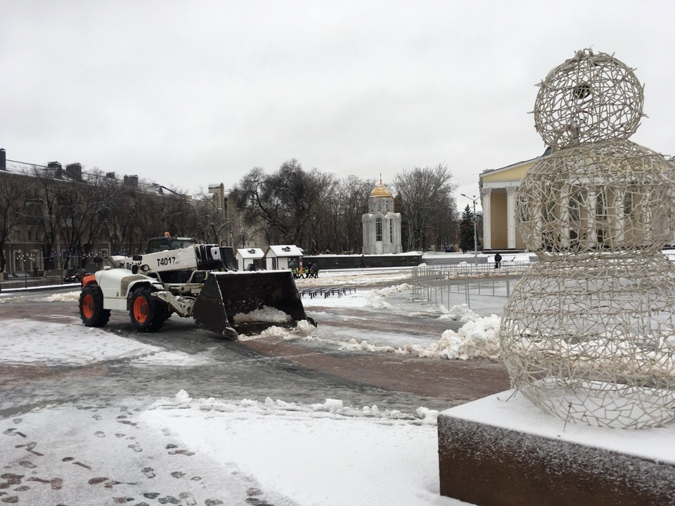 Рабочих для уборки снега в Казани ищут в селах