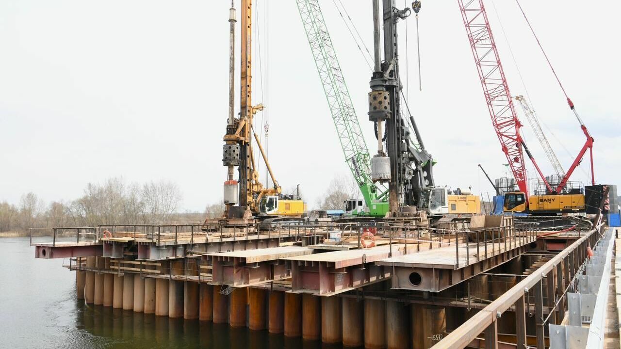 Мост через Каму по М-7 хотят закончить раньше срока | 24.04.2023 | Казань -  БезФормата