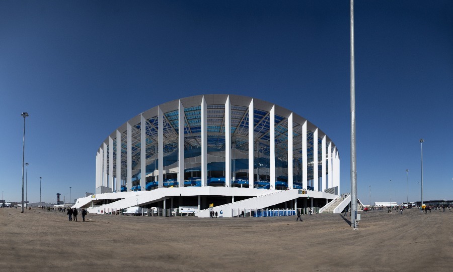 Стадион в Нижнем Новгороде, где играет ФК «Тамбов»
