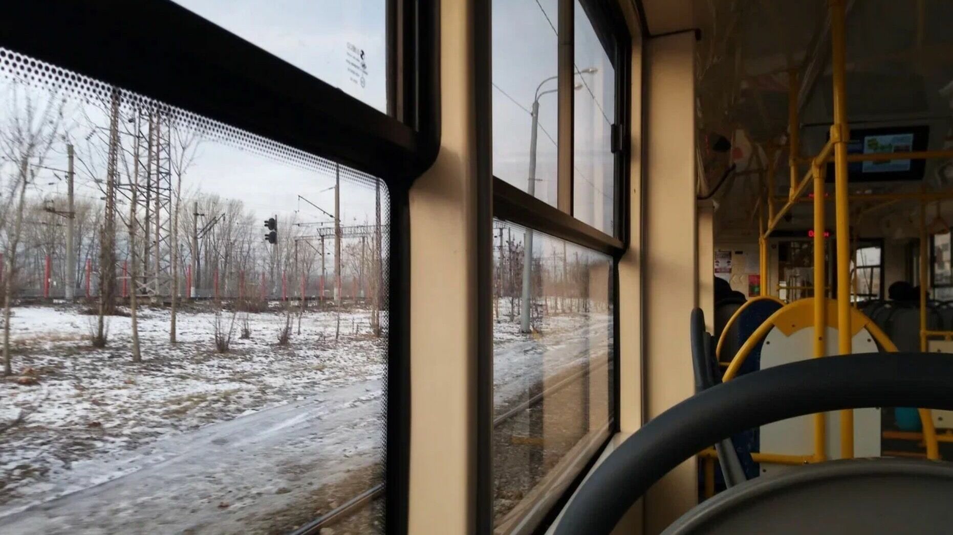 Морозы оставили казанцев без трамваев