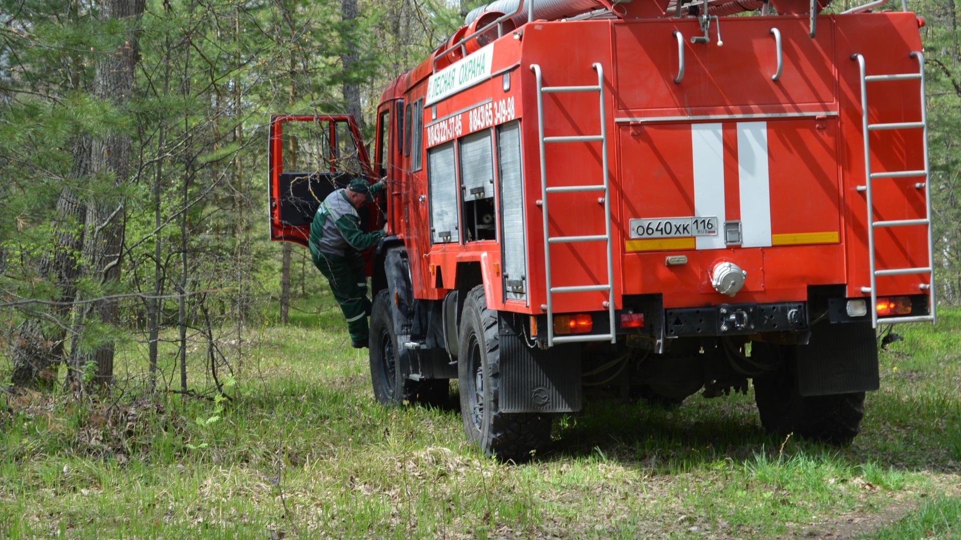 В Татарстане создают дороги для лесопожарных машин
