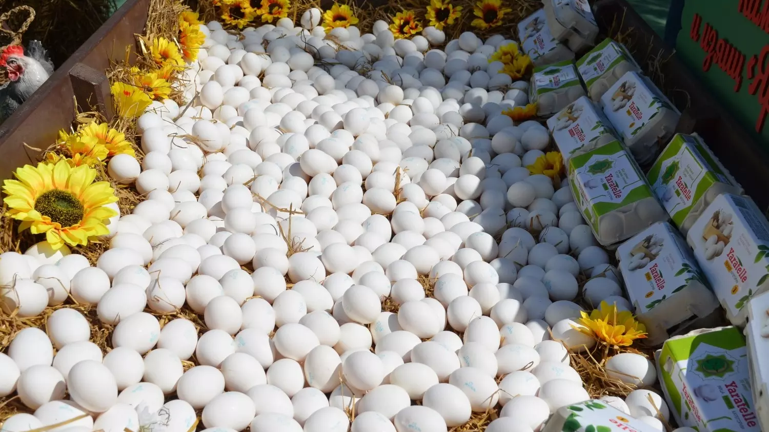 Яйца за год подорожали на 74,84% — с 70,55 рубля до 123,35 рубля.