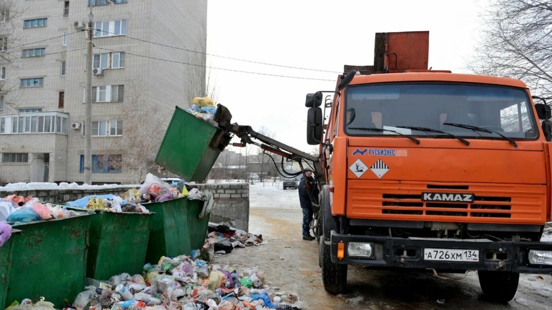 Село под Казанью страдает от мусорных проблем