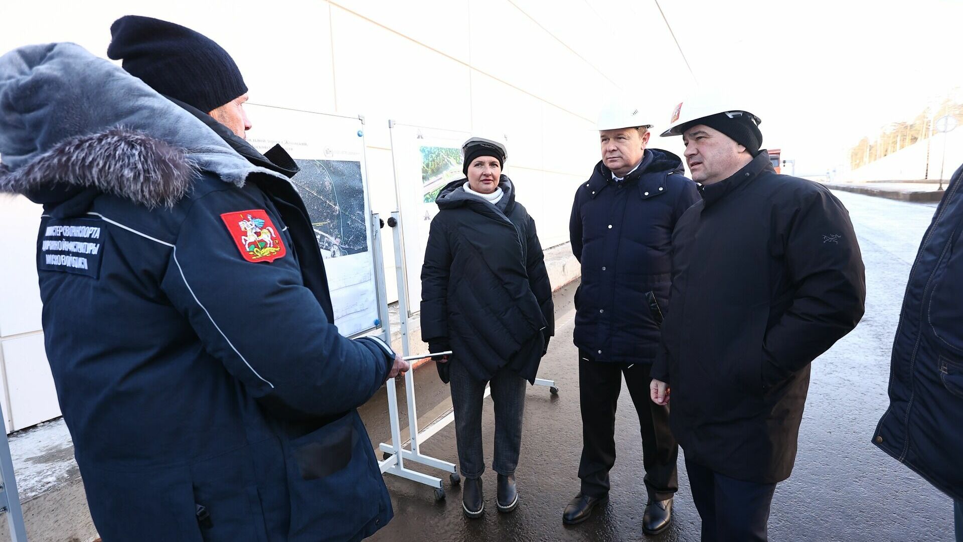 Глава Московской области Воробьев проинспектировал ход дорожных работ в Жуковском