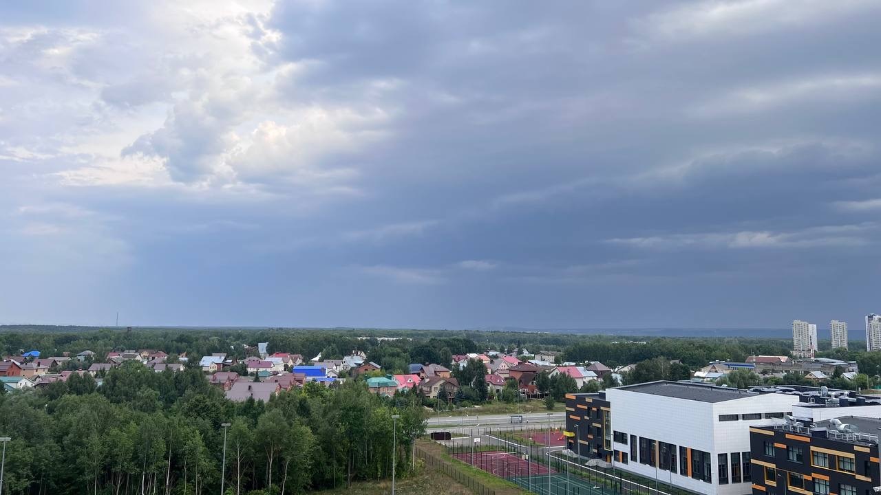 В Казани начался ураган