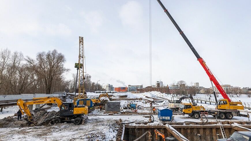 Ремонт моста на Назарбаева в Казани закончат в ноябре