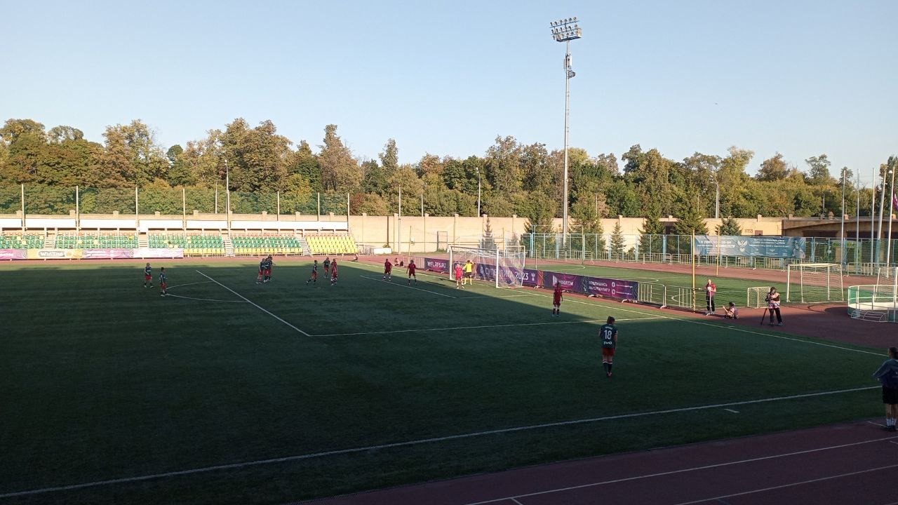 Женский «Рубин» выпустил на поле только 7 футболисток