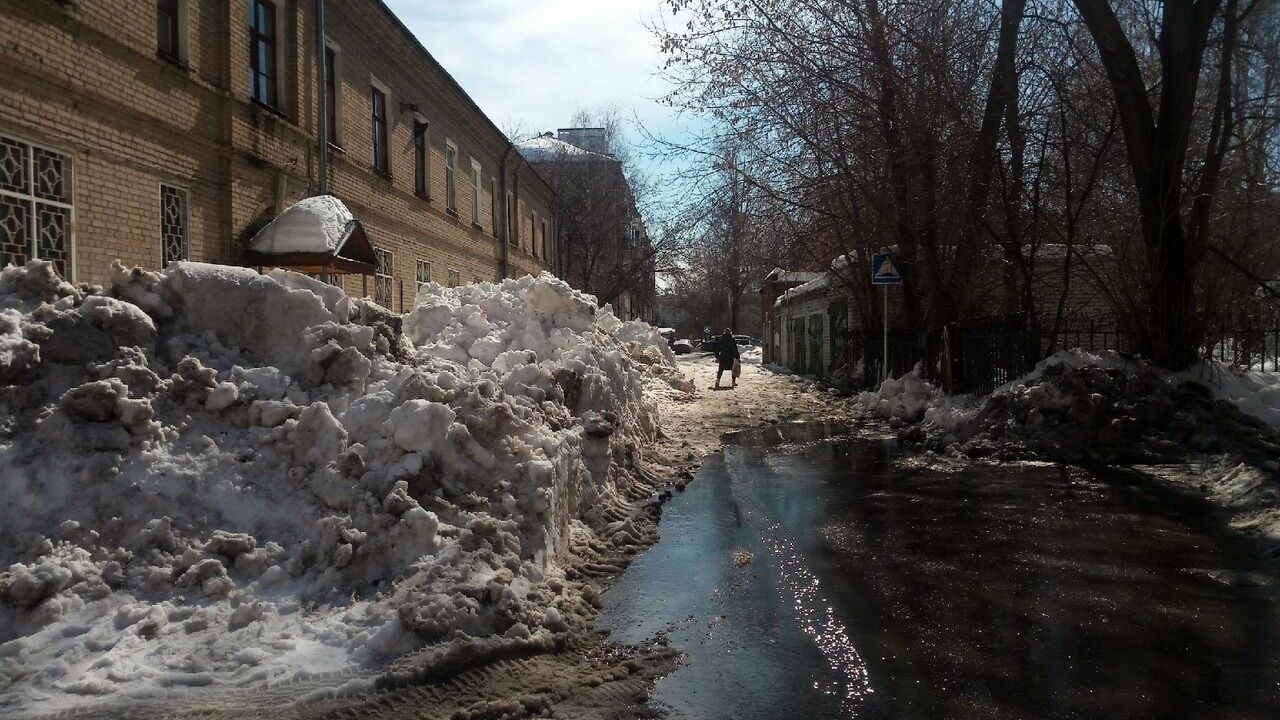Стало известно, когда в Татарстане растает снег